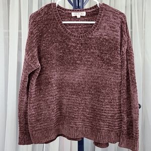 Pink Rose Sweater. Size M